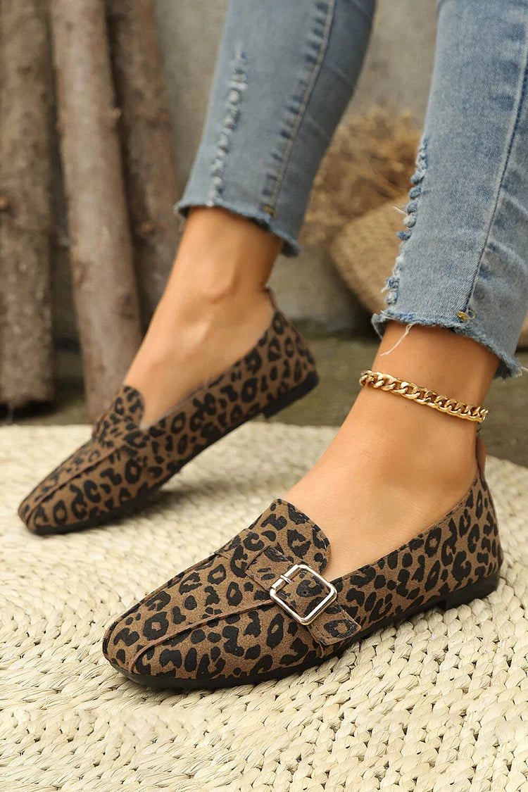 Linda | Buckle and Strap Loafers