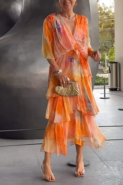 Jade | Stylish Elegant Layered Dress