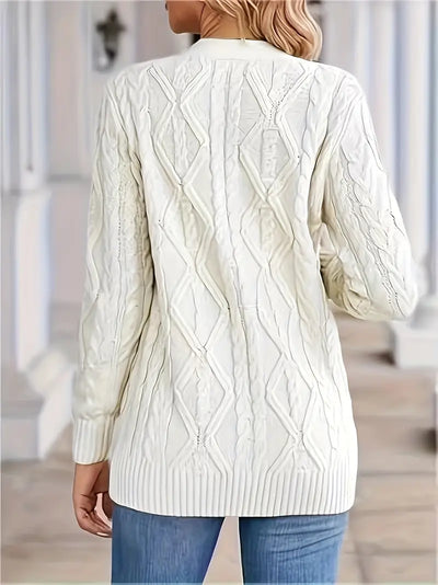 Elizabeth | Elegant Winter Cardigan