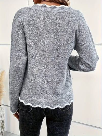 Isla | Long Sleeve Autumn Sweater