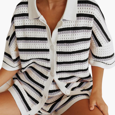Goldie | Open-Knit Co-Ord Set
