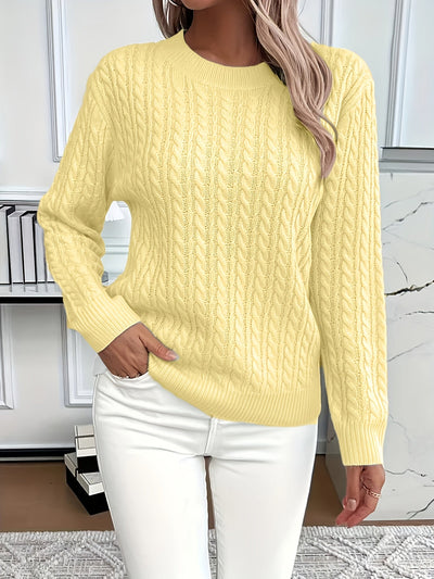Bernila | Ladies' Cable Knit Jumper