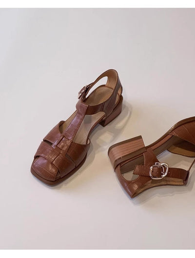 Elaria | Chunky Heel Shoes