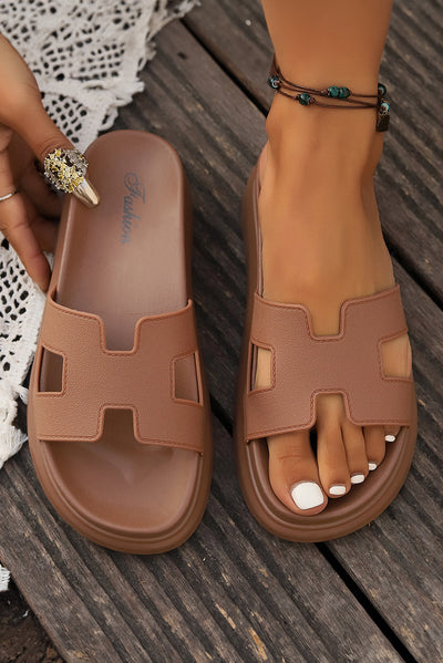 Nandine | Women's Sandals with Block Design