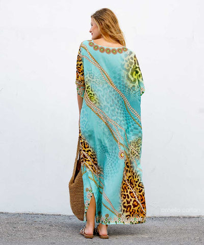 Eco-Soft Kaftan Dress