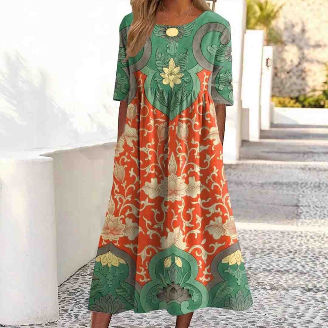Inez | Flowy Midi Dress