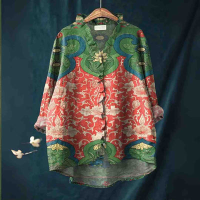 Elina | Flowy Button-Down Blouse