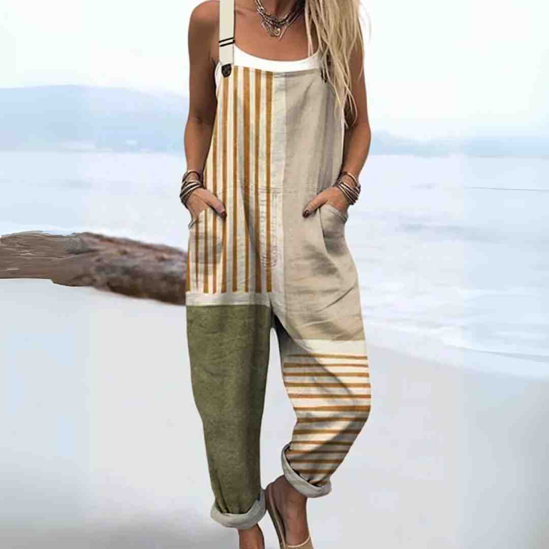 Noelle | Sleeveless Relaxed Jumpsuit
