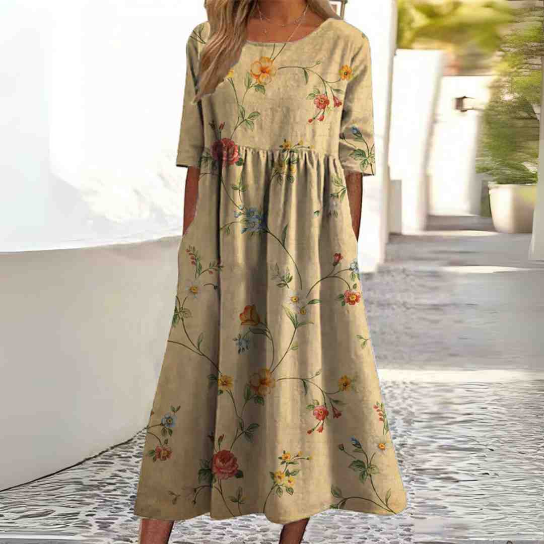 Inez | Flowy Midi Dress