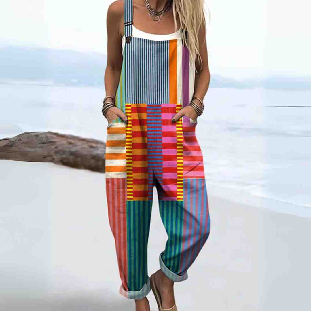 Noelle | Sleeveless Relaxed Jumpsuit