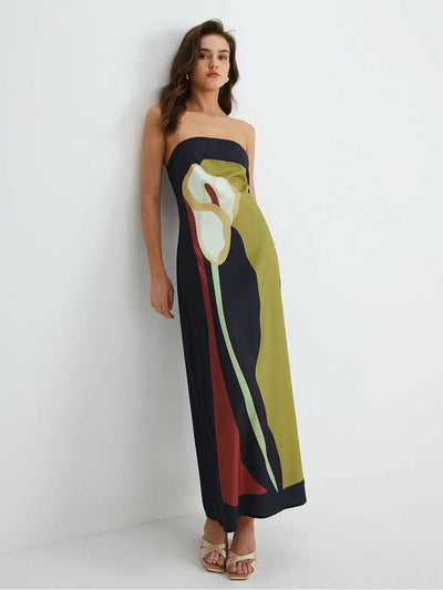 Harper™ | Long Bustier Dress