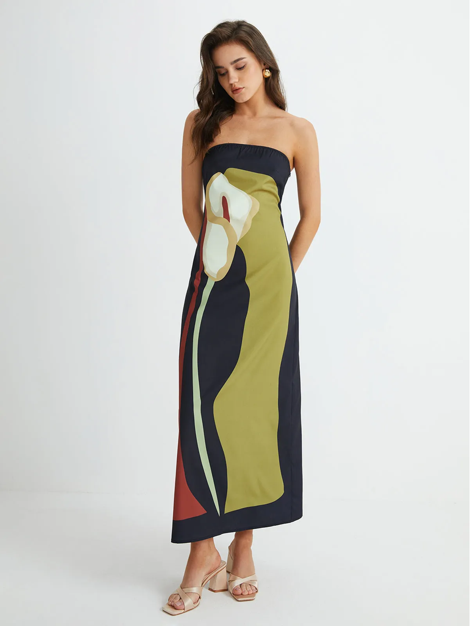 Harper™ | Long Bustier Dress