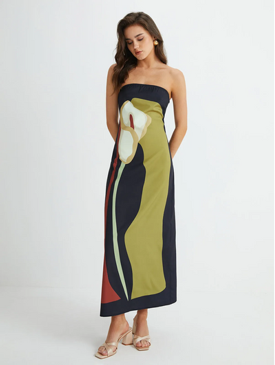 Harper™ | Long Bustier Dress
