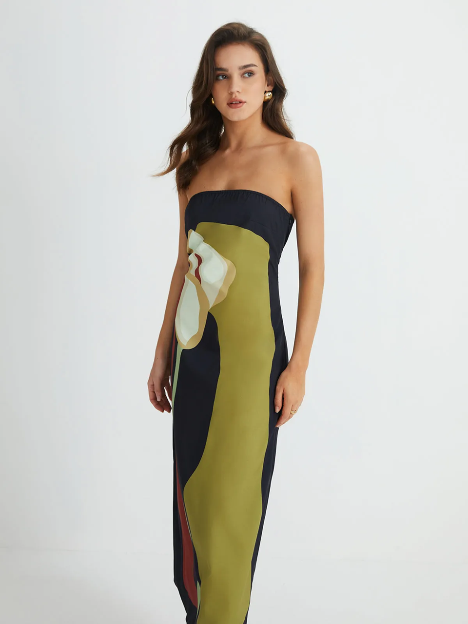 Harper™ | Long Bustier Dress