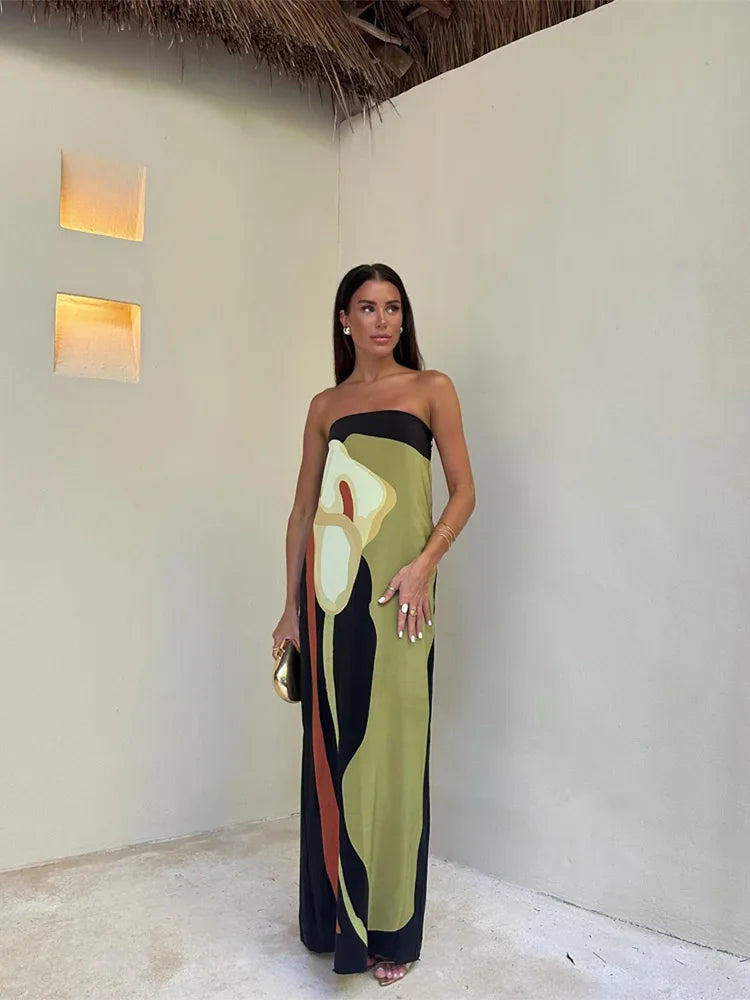 Harper™ | Long Bustier Dress