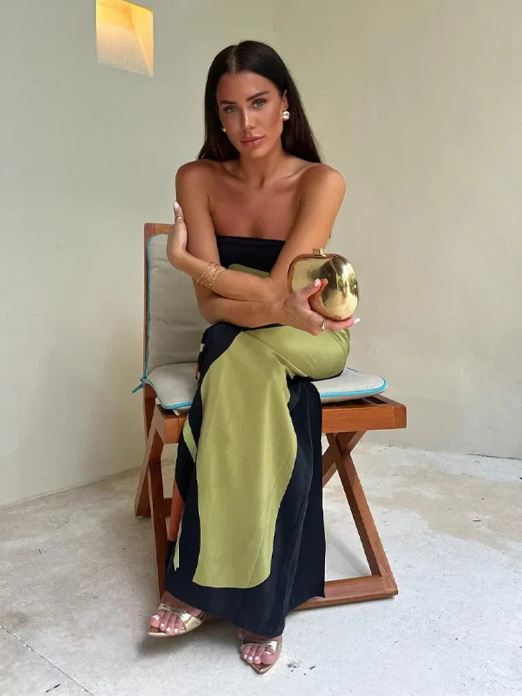 Harper™ | Long Bustier Dress