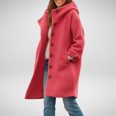 Leah | Cozy Mid-Length Coat