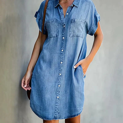 Aubree | Casual Denim Dress