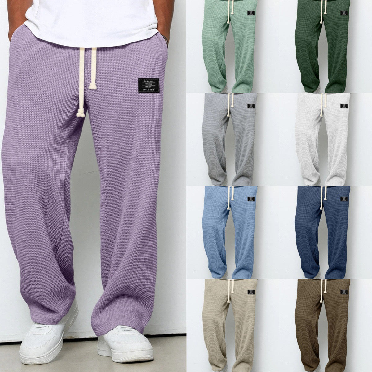 Samuel | Wide-Leg Everyday Pants