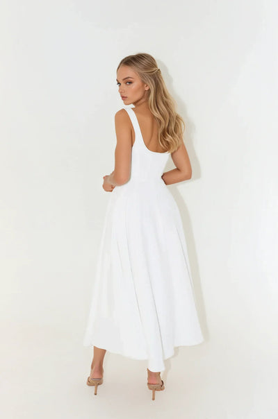 Mina - Long Dress with Adjustable Straps