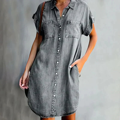 Aubree | Casual Denim Dress