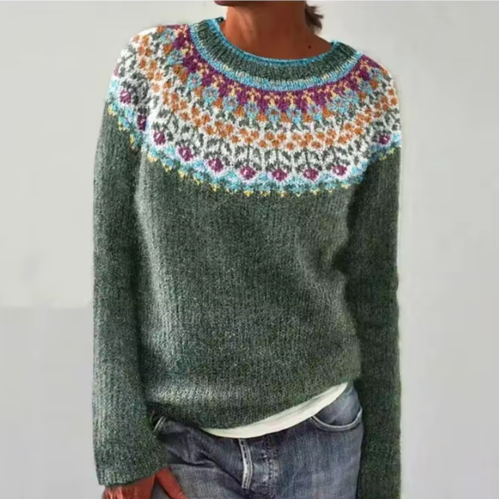 Danna | Retro Winter Sweater