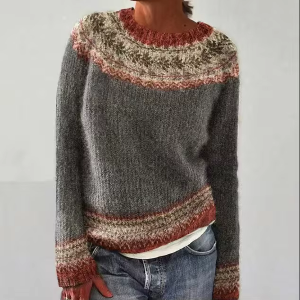 Danna | Retro Winter Sweater