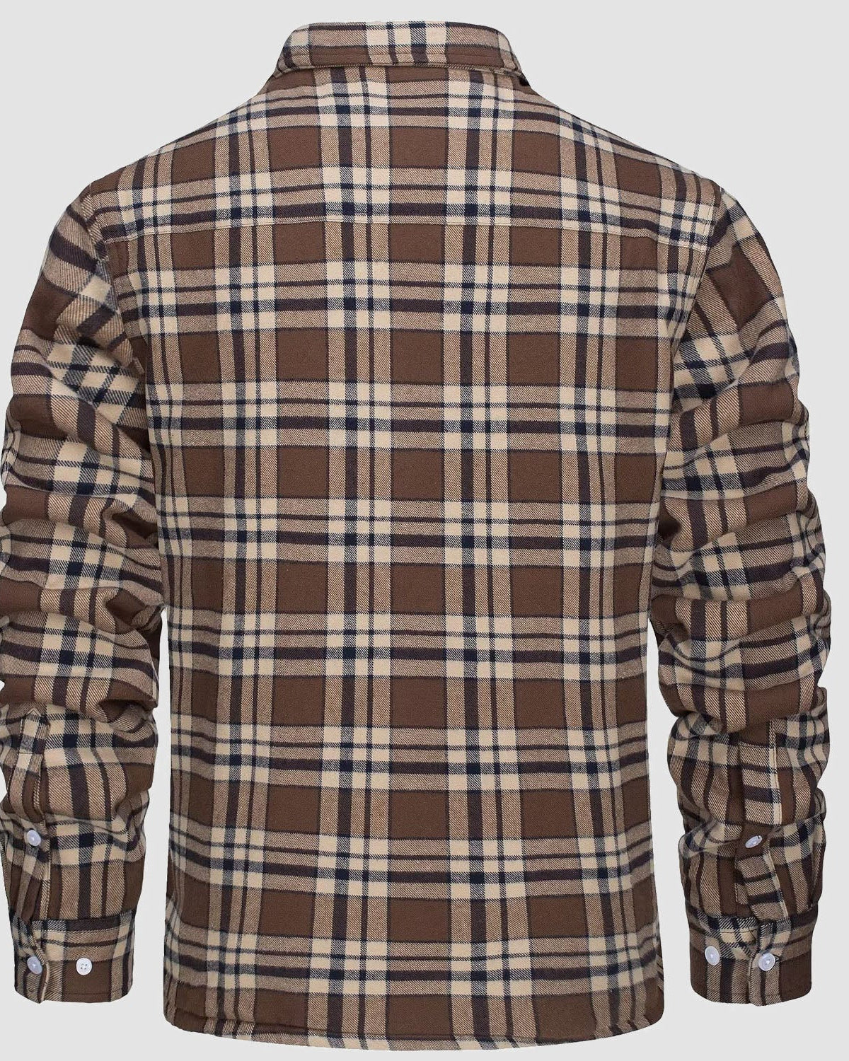 Klaus | Quilted Checkered Overshirt
