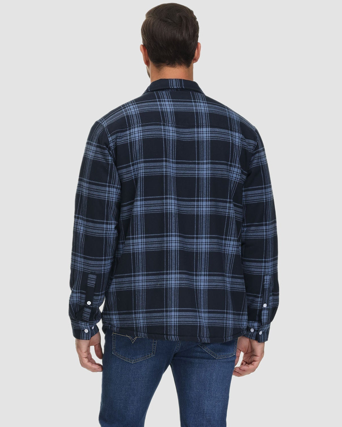 Klaus | Quilted Checkered Overshirt