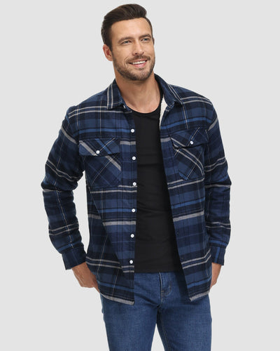 Klaus | Quilted Checkered Overshirt