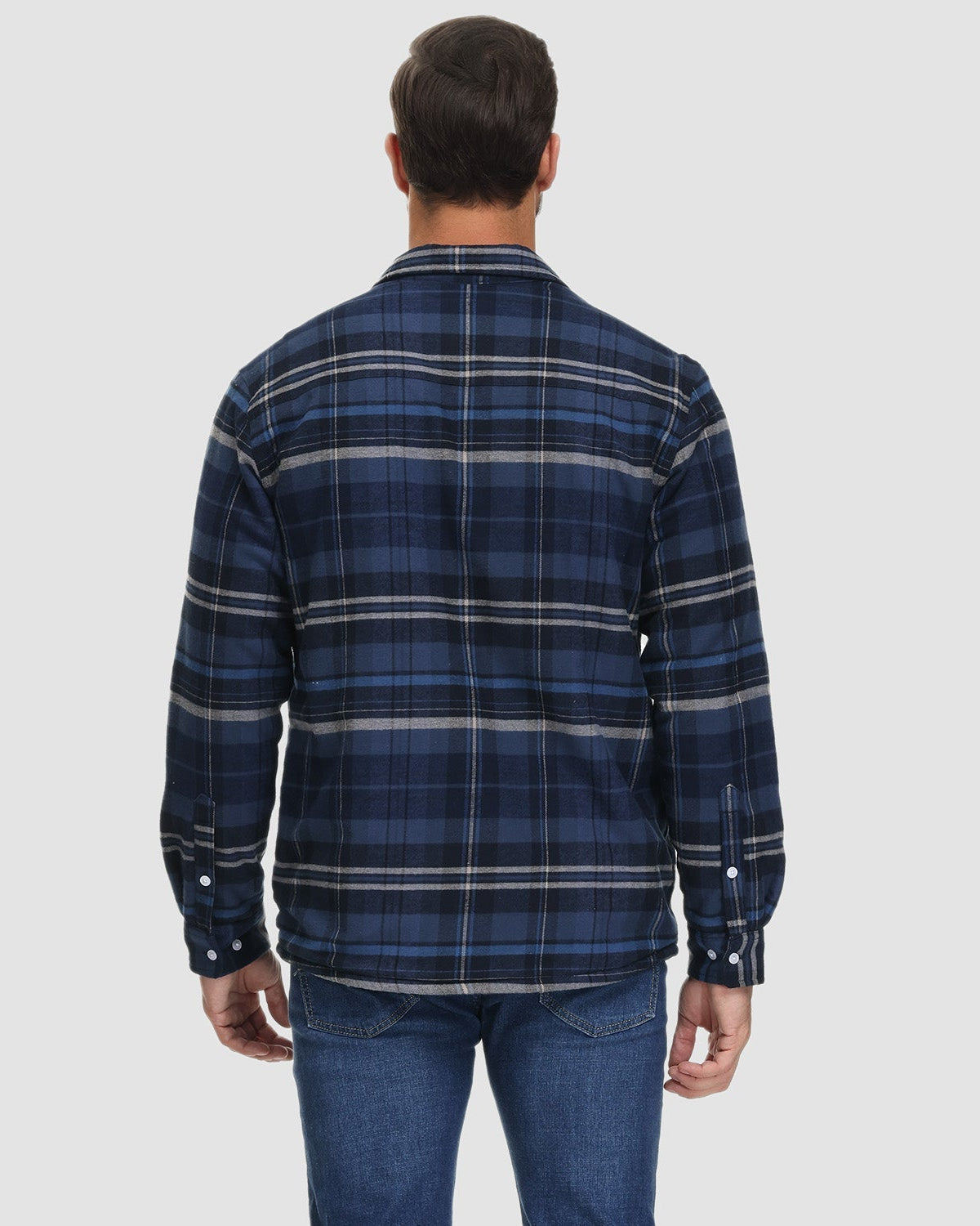 Klaus | Quilted Checkered Overshirt