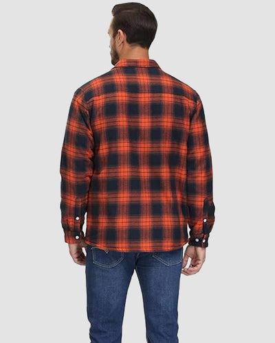 Klaus | Quilted Checkered Overshirt