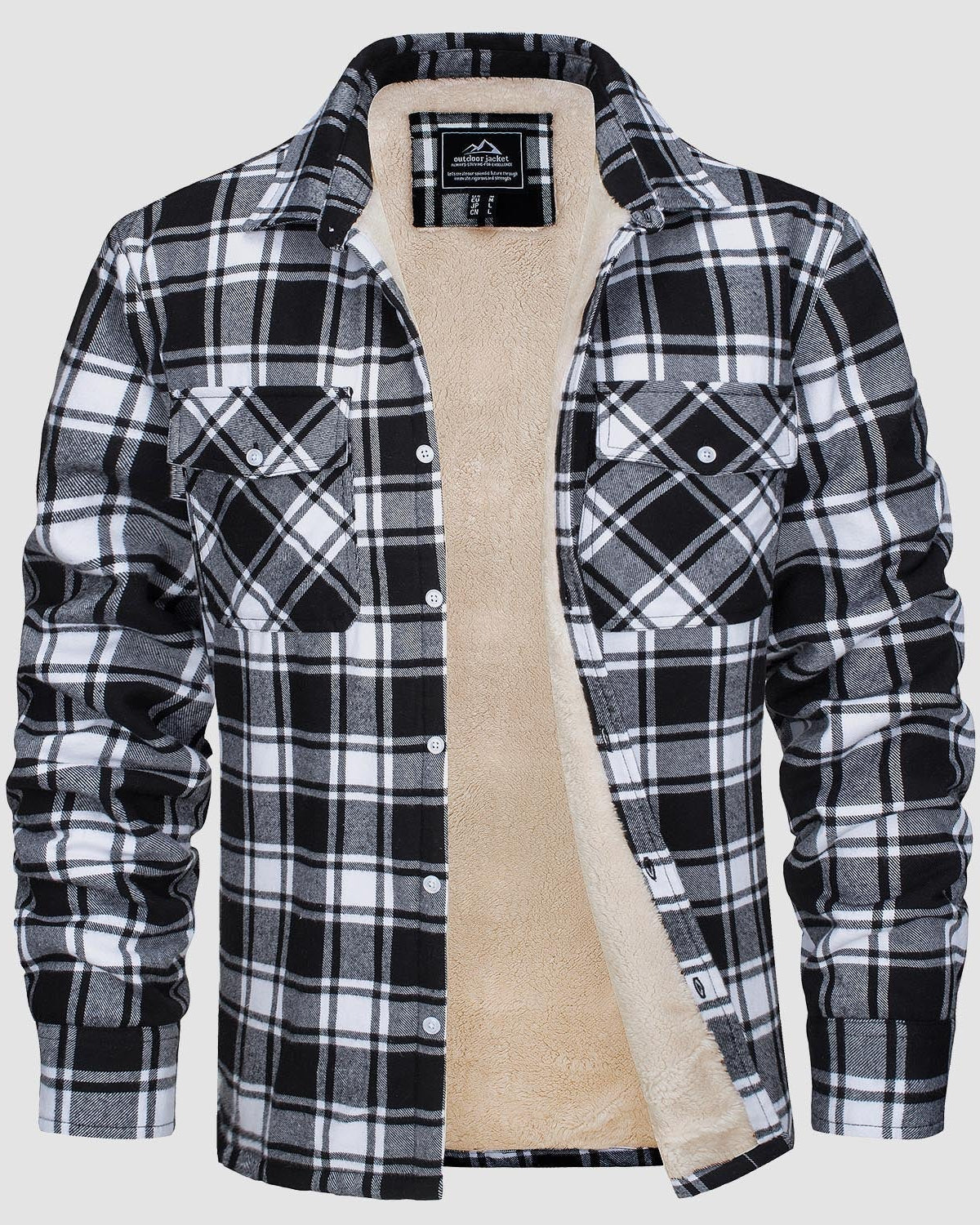 Klaus | Quilted Checkered Overshirt