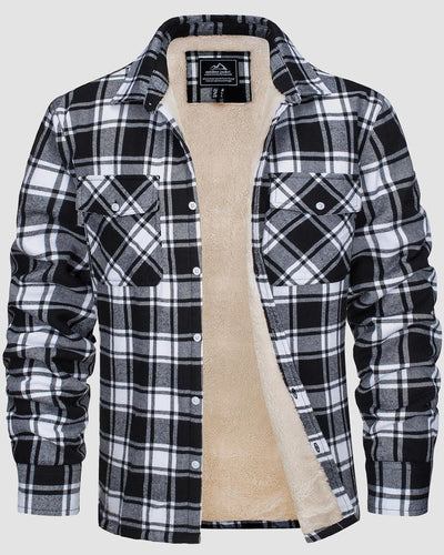 Klaus | Quilted Checkered Overshirt
