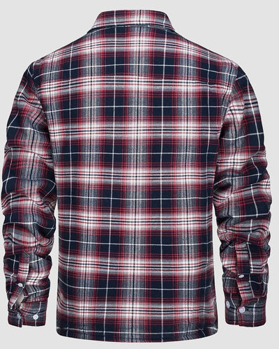 Klaus | Quilted Checkered Overshirt