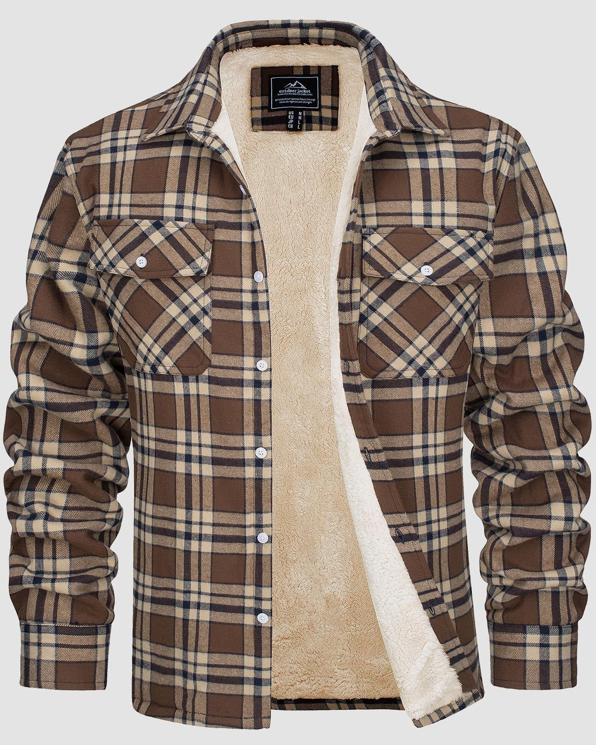 Klaus | Quilted Checkered Overshirt