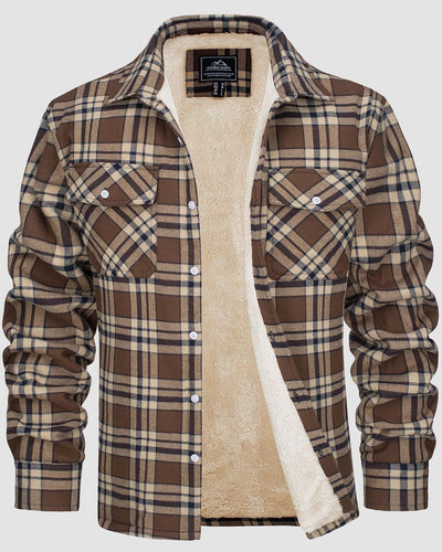 Klaus | Quilted Checkered Overshirt