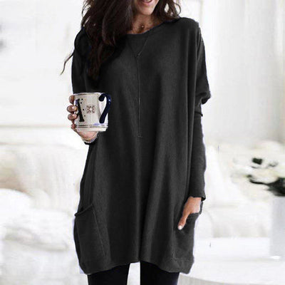 Elise | Relaxed Top With Pockets