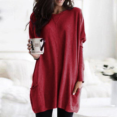 Elise | Relaxed Top With Pockets