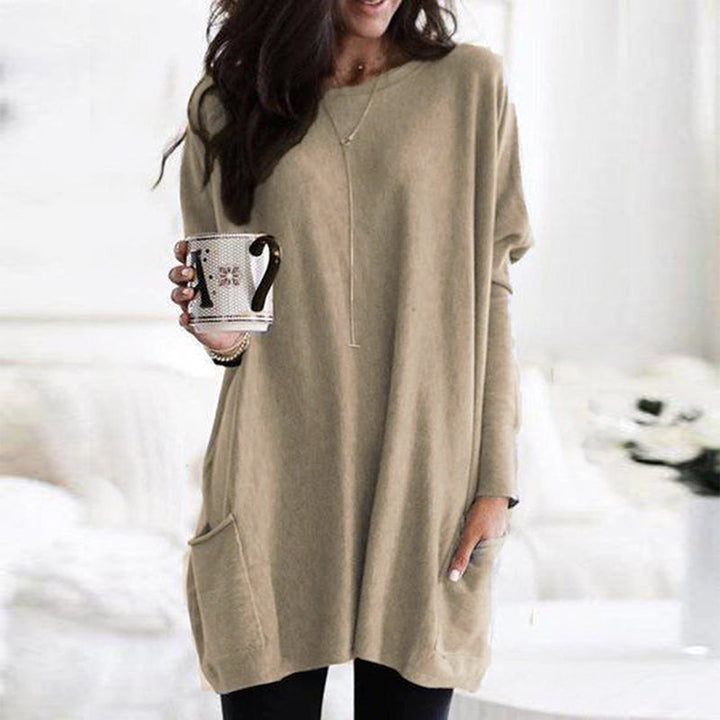 Elise | Relaxed Top With Pockets