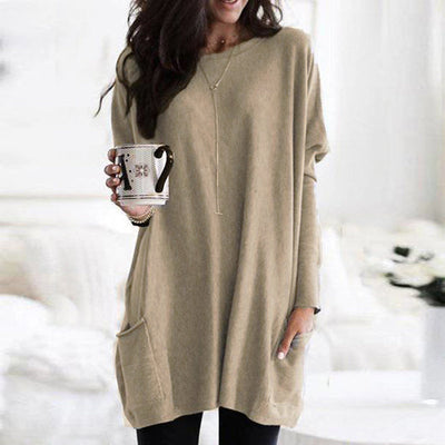 Elise | Relaxed Top With Pockets