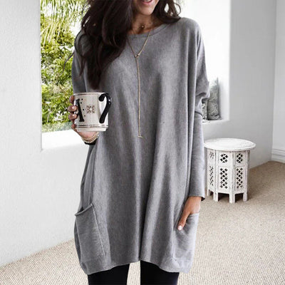 Elise | Relaxed Top With Pockets