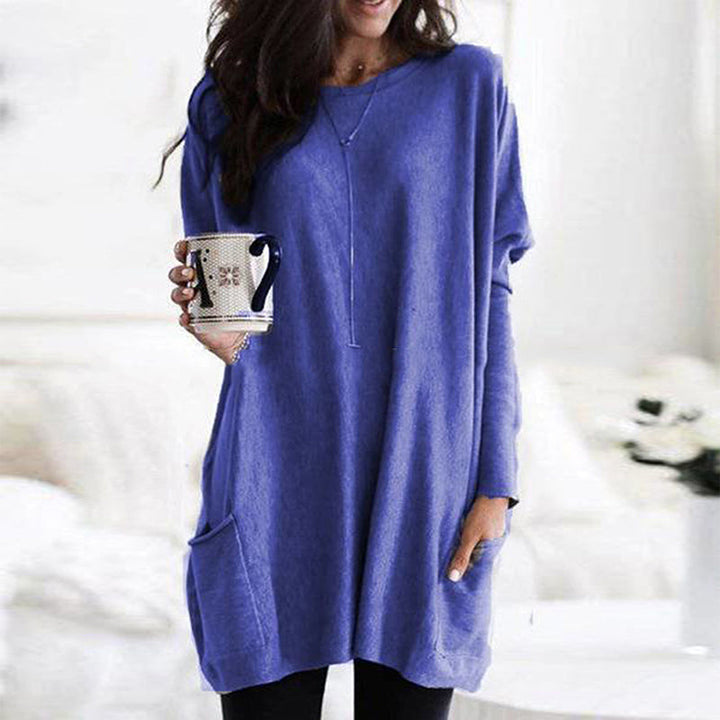 Elise | Relaxed Top With Pockets