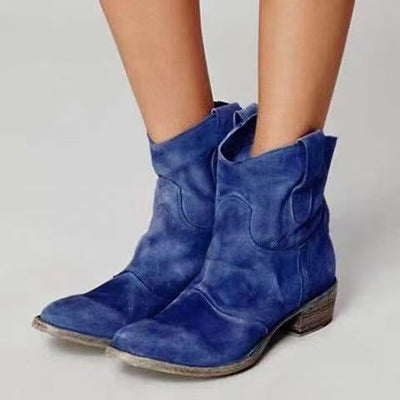 Faye | Western Ankle Boots