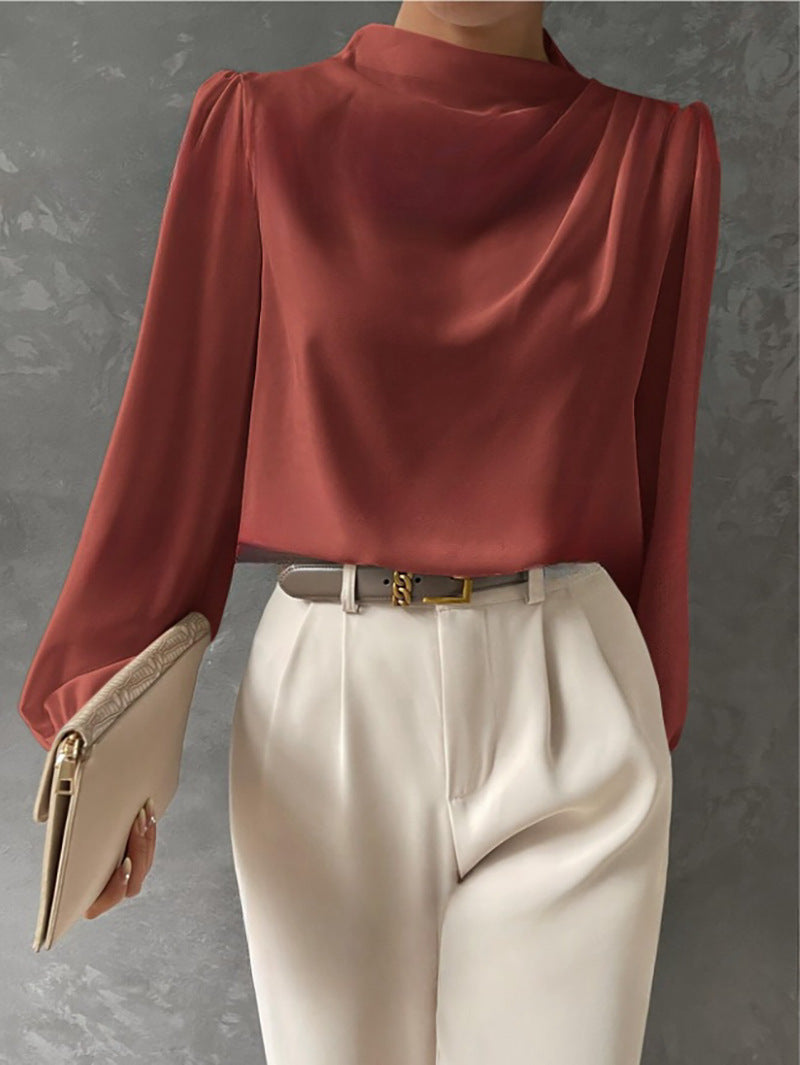 Emma | Elegant Draped Top