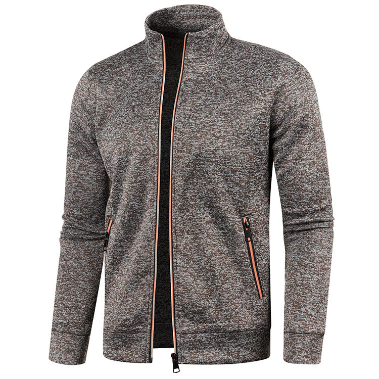 Kasper™ | Classic Knit Jacket with Zipper