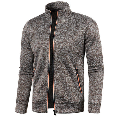 Kasper™ | Classic Knit Jacket with Zipper