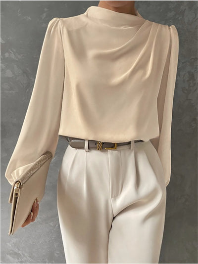 Emma | Elegant Draped Top