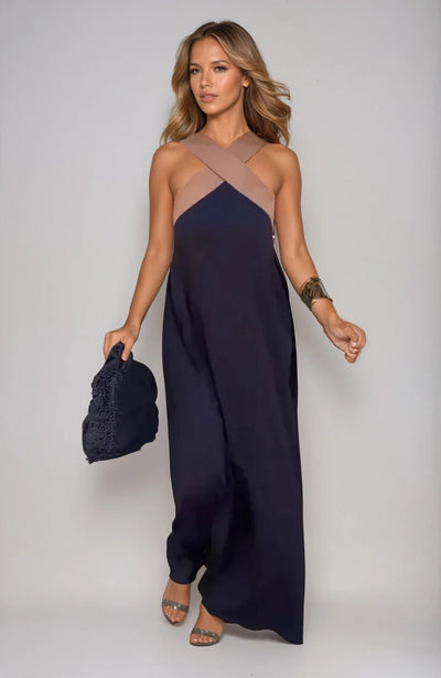 Nyra | Halter Maxi Dress