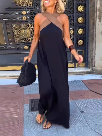 Nyra | Halter Maxi Dress